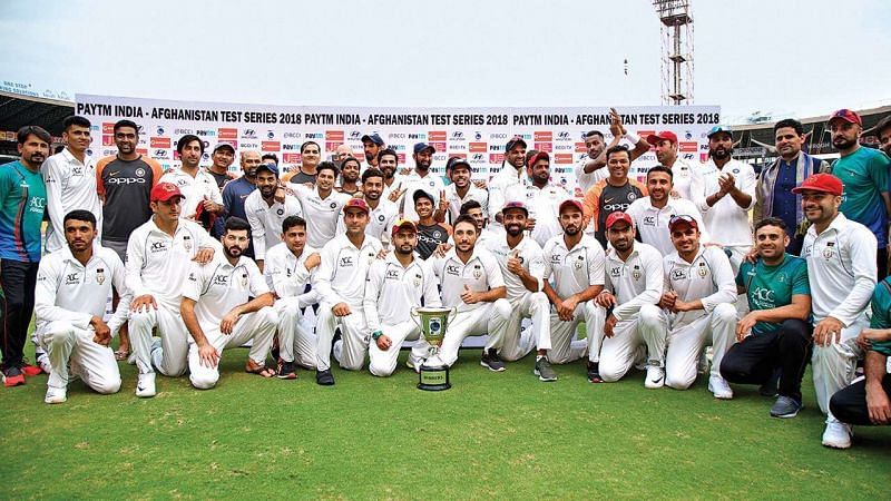 Rahane's gesture to call Afghanistan team for a photo won a lot of hearts
